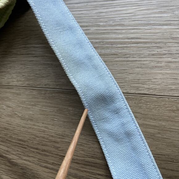 Lilly Pulitzer Tote Bag 19 X 12 X 6" Medium Canvas Blue Tropical Bird Graphic - Picture 15 of 16